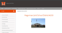 Desktop Screenshot of hjsd.org