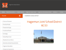 Tablet Screenshot of hjsd.org